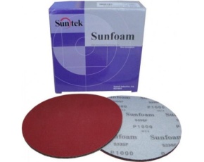 Диск шлиф. Sunmight SUNFOAM S33SF на мягкой основе без отв. Ø150мм Р1000 /10//80
